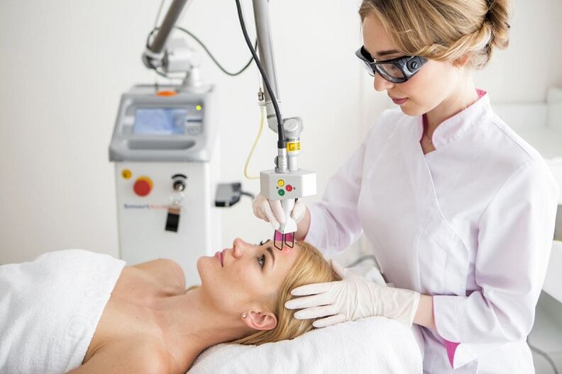 Laser fuska fata rejuvenation hanya